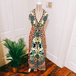 Flying Tomato Halter Maxi Dress {Tropical Fair}